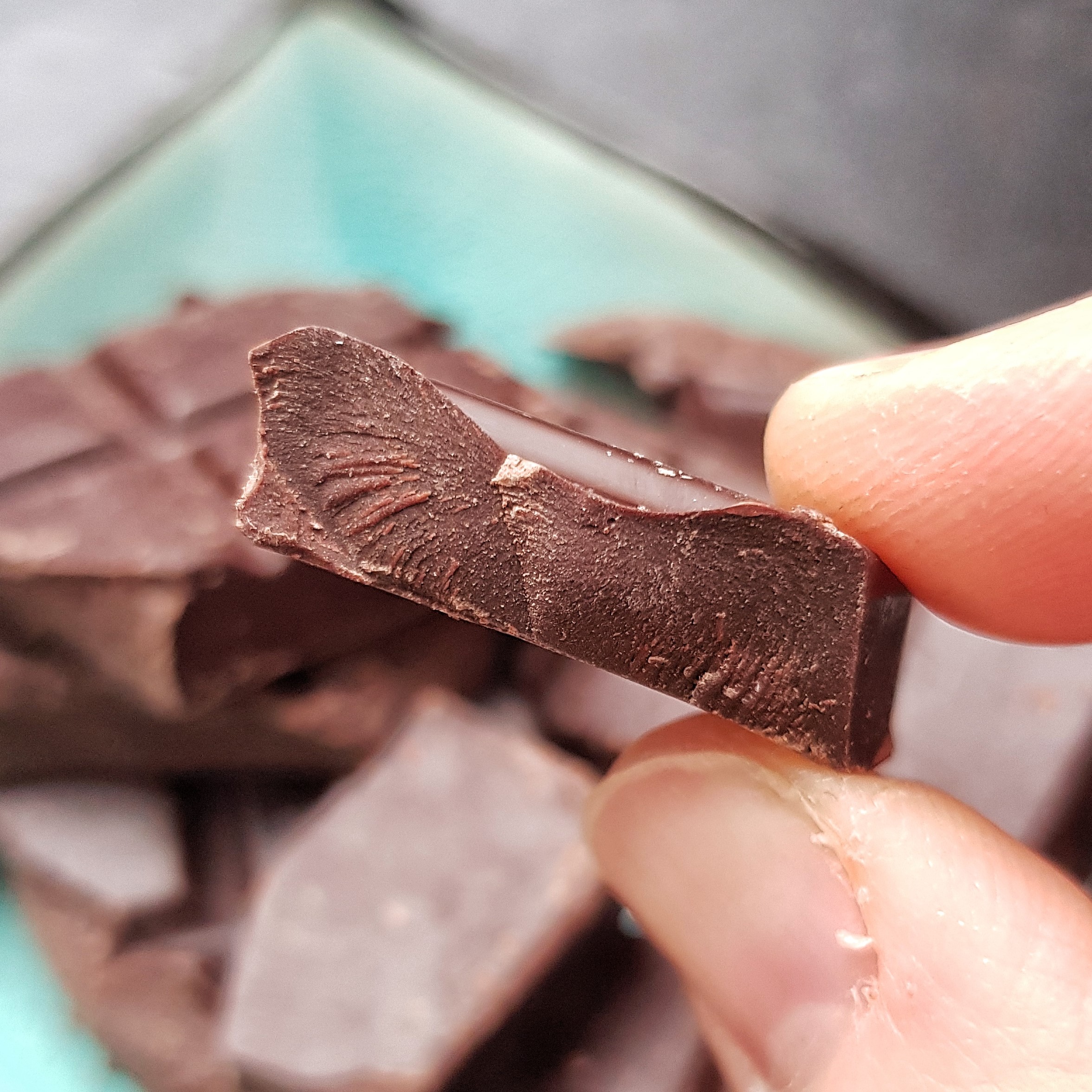 lecker: Schokolade ohne Zucker essen