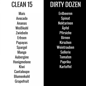 clean 15 dirty dozen deutsch (2017)
