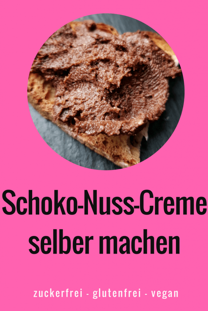 Süßen Brotaufstrich selber machen: Schoko-Nuss-Creme ohne Zucker
