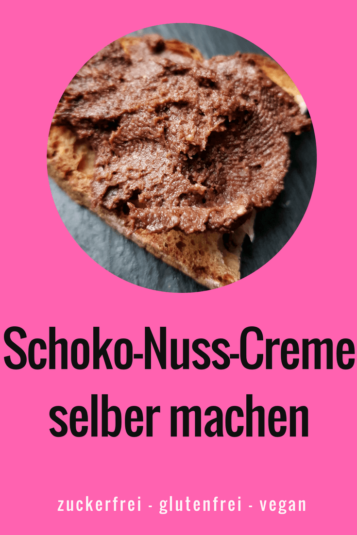 Süßen Brotaufstrich selber machen: Schoko-Nuss-Creme ohne Zucker