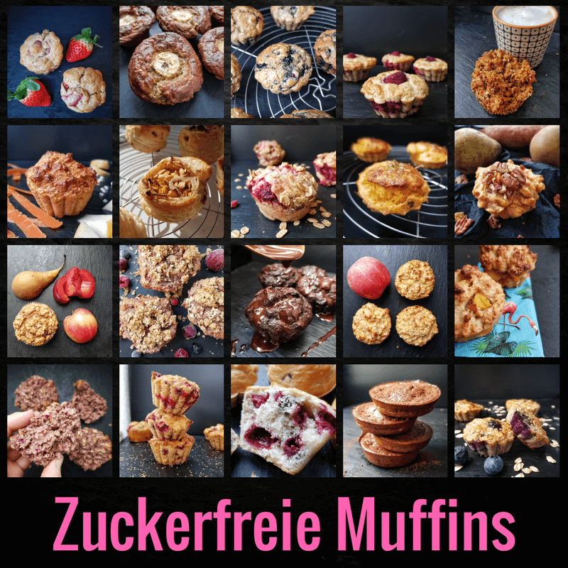 Zuckerfreie Muffins: 20 Rezepte für Muffins ohne Zucker