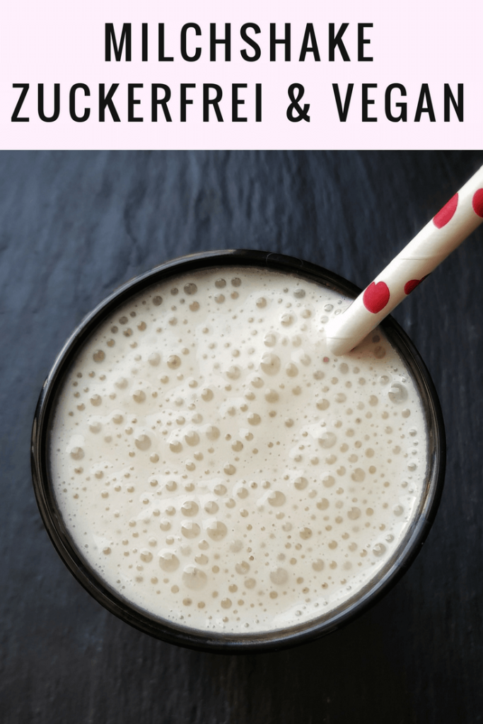 Cremiger Milchshake ohne Zucker (mit Geheimzutat!)