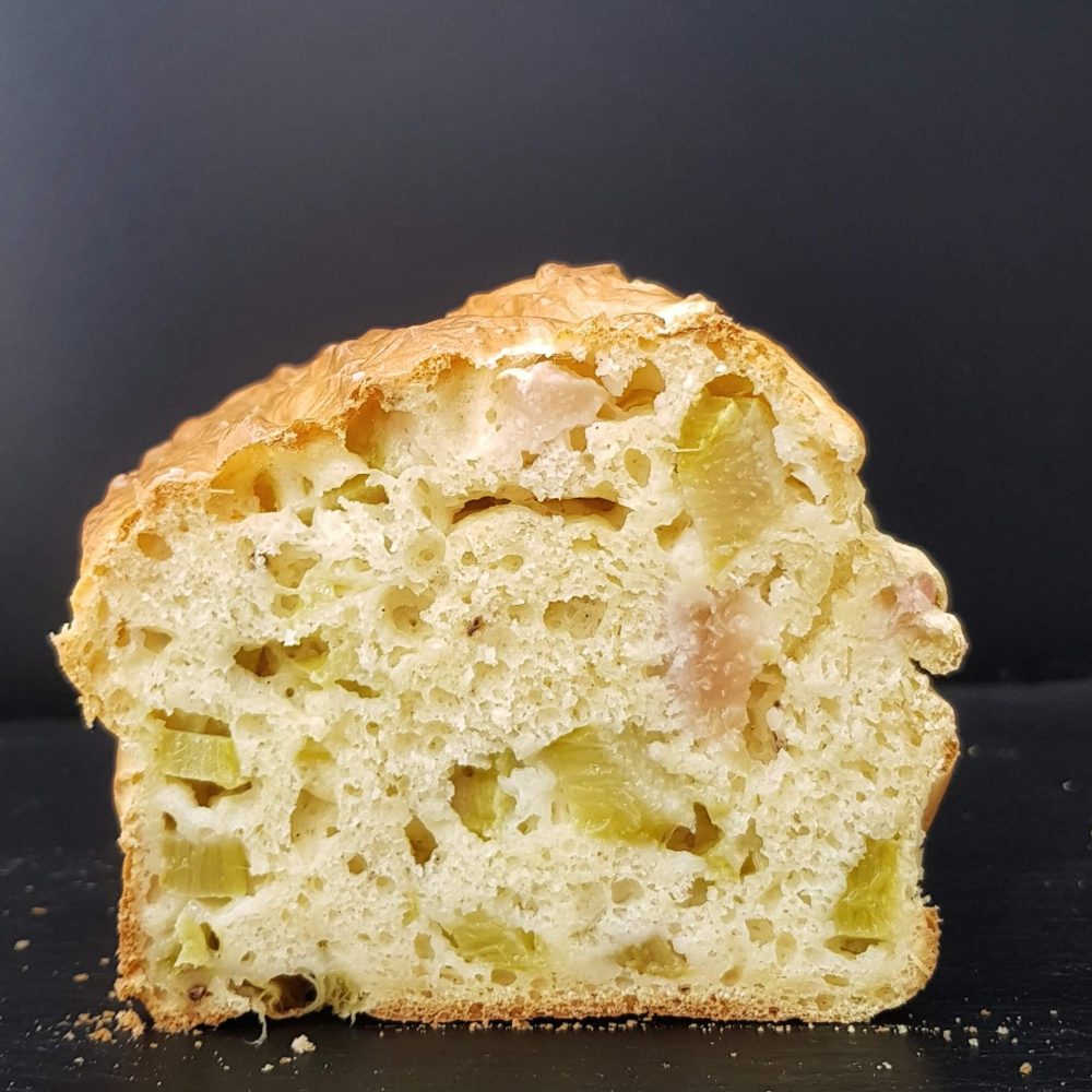 Rezept: Rhabarberkuchen ohne Zucker