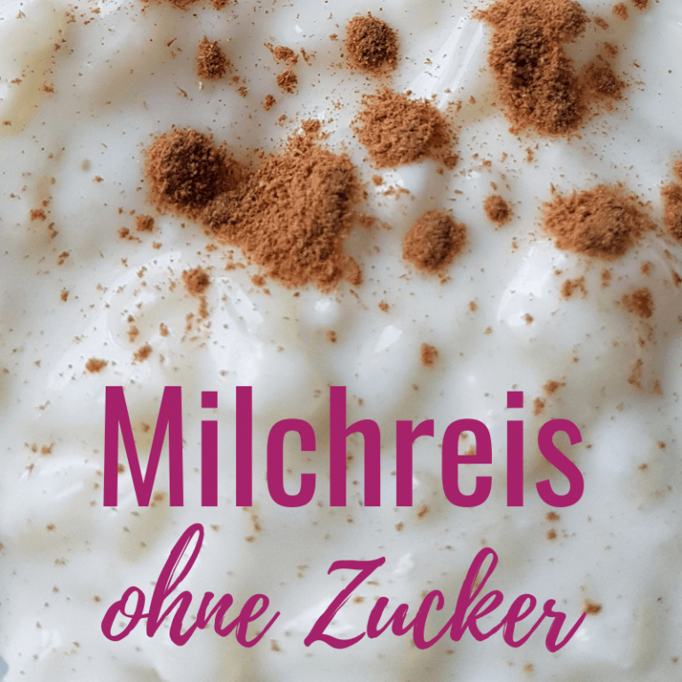 Milchreis ohne Zucker - so schmeckt er meinen Kindern