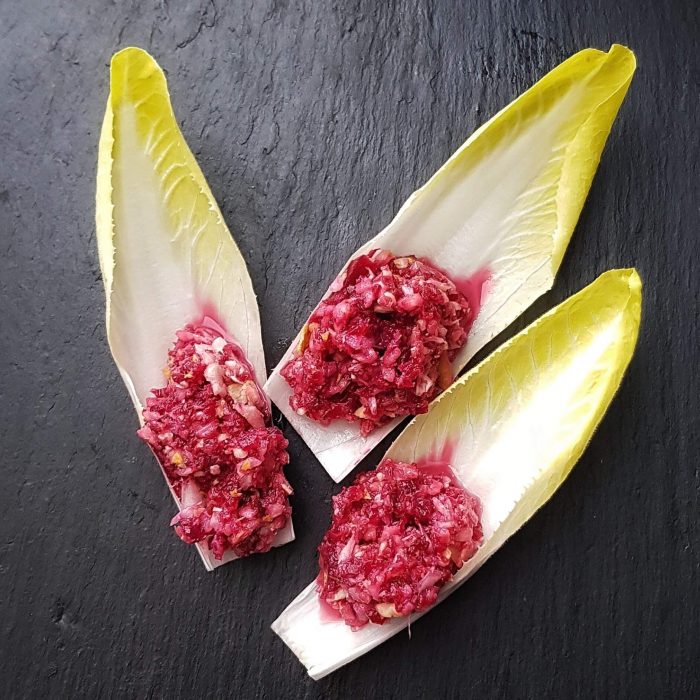Rezept: Chicorée-Salat-Schiffchen