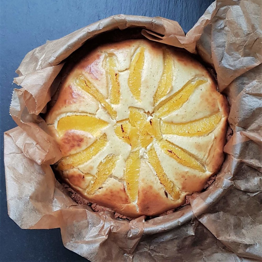 Orangen-Käsekuchen ohne Zucker Orangen-Käsekuchen ohne Zucker