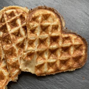Sauerteigwaffeln ohne Zucker
