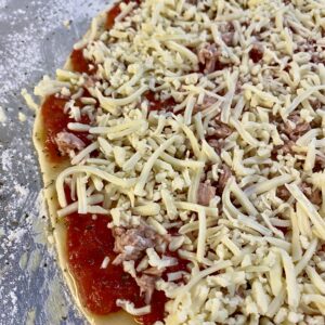 zuckerfreie Pizza selber backen